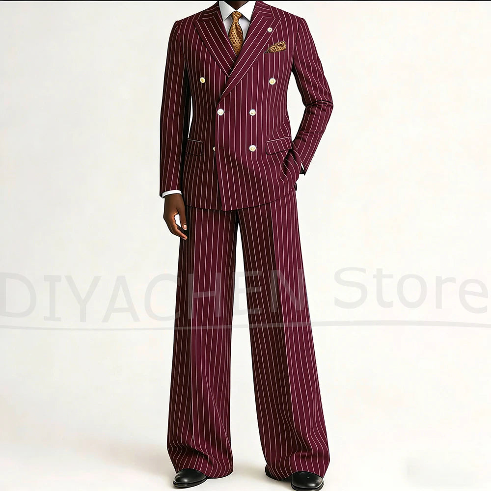 Ensemble Costume de Cérémonie Double Boutonnage – LAIDITYA