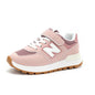 Children's Sneakers Kids Fashion Design White Non-slip Casual Shoes Boys Girls Hook Breathable Sneakers Toddler Outdoor Shoes