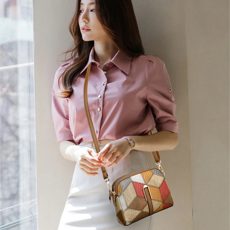 Sac Satchel Yogodlns – Élégance &amp; Détails en Fourrure