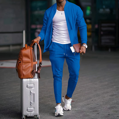 Ensemble Sportif – Style Urbain &amp; Confort Quotidien (Printemps-Automne)