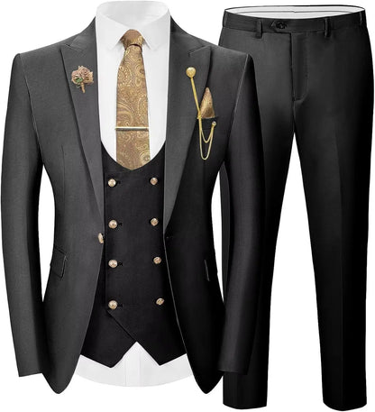 Costume de Mariage "Smart Casual" WSMDA – Simple Boutonnage, Coton &amp; Polyester Premium