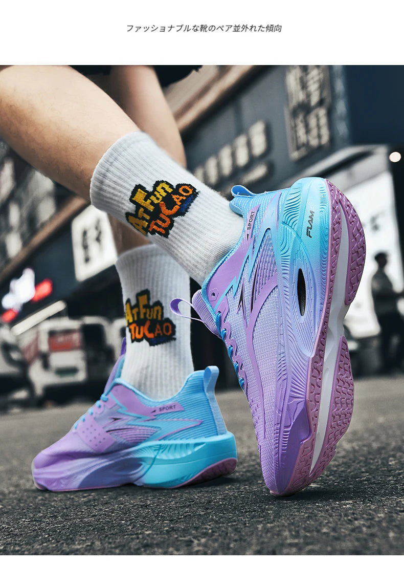 Chaussures de Running Marathon – Performance &amp; Équilibre (Unisex)