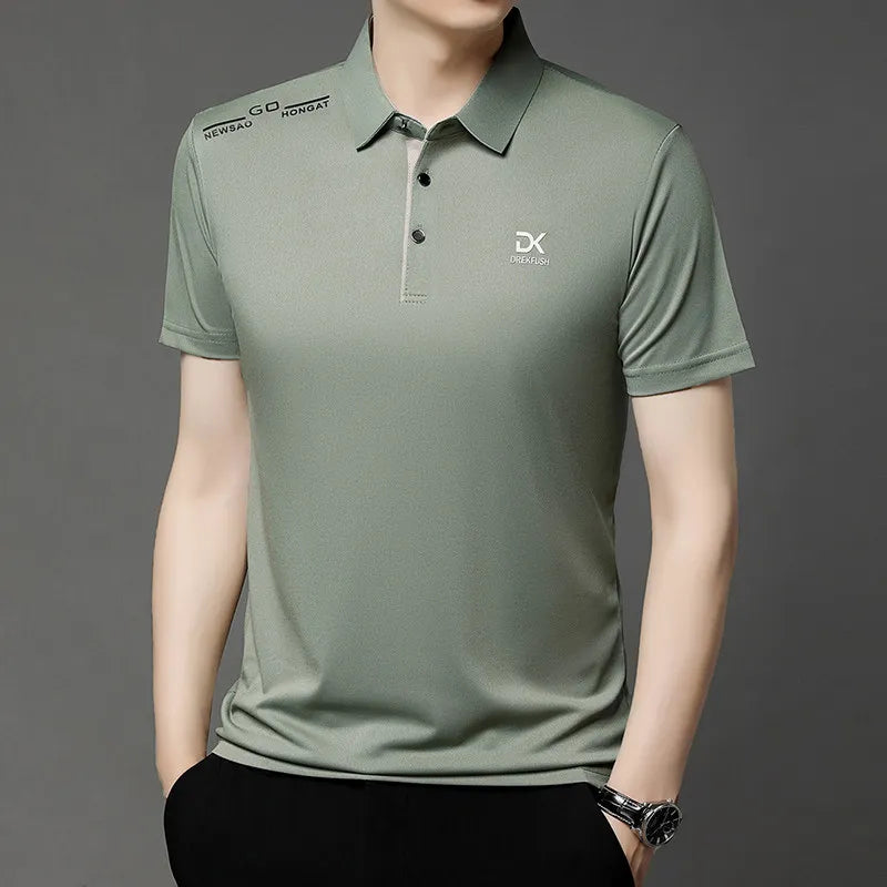 Polo Décontracté pour Homme – Élégance Estivale &amp; Confort Anti-Plis