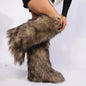 Cuissardes de Neige "Furry Punk" HSFUR – Chaleur Extrême &amp; Style Alternatif
