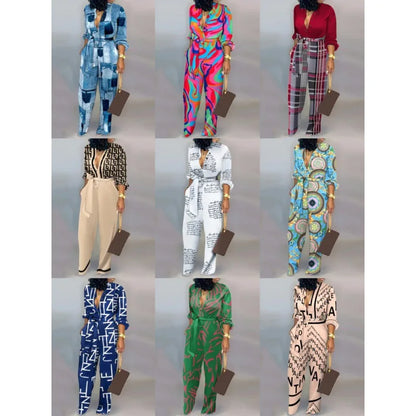 Combinaison Casual "Letter Print" Owner Girl – Collection All Season