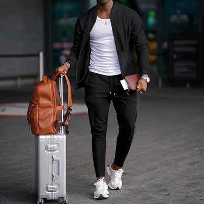 Ensemble Sportif – Style Urbain &amp; Confort Quotidien (Printemps-Automne)