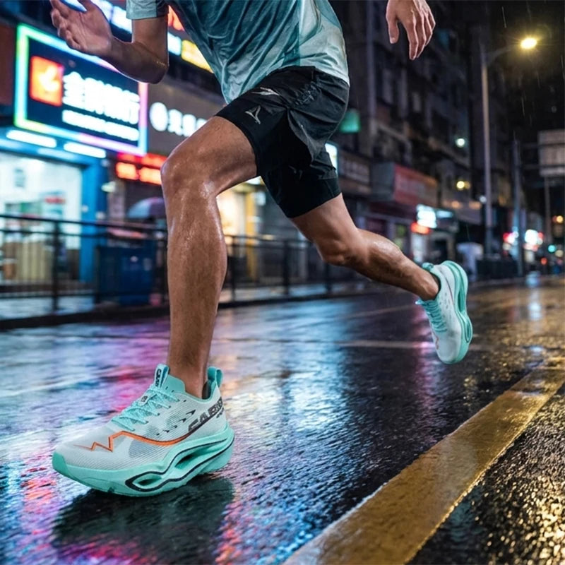Running Shoes Men Carbon Board Marathon Speciality Sports Breathable Lightweight Women's Comfortable Athletic Sneakers