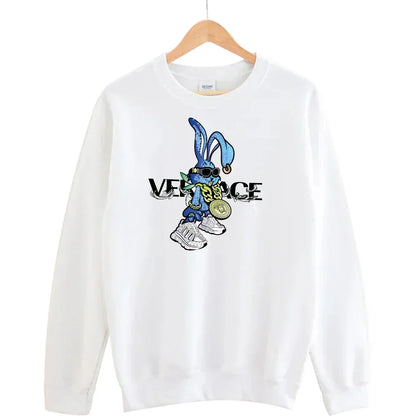 Men's autumn round neck sweatshirt set, luxurious printed simple casual sports set