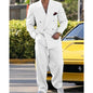 Costume de Mariage Décontracté – Double Boutonnage, Coupe Ample &amp; Confort Toutes Saisons