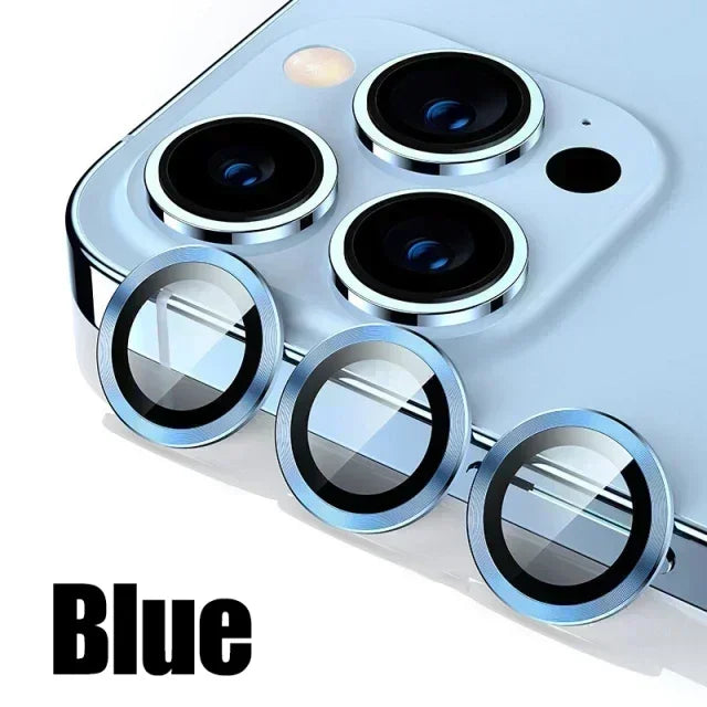 3Pcs Metal Lens Protector Glass for IPhone 16 13 12 11 14 15 Pro Max Mini Back Camera Lens Protection for IPhone 14 15 16 Plus