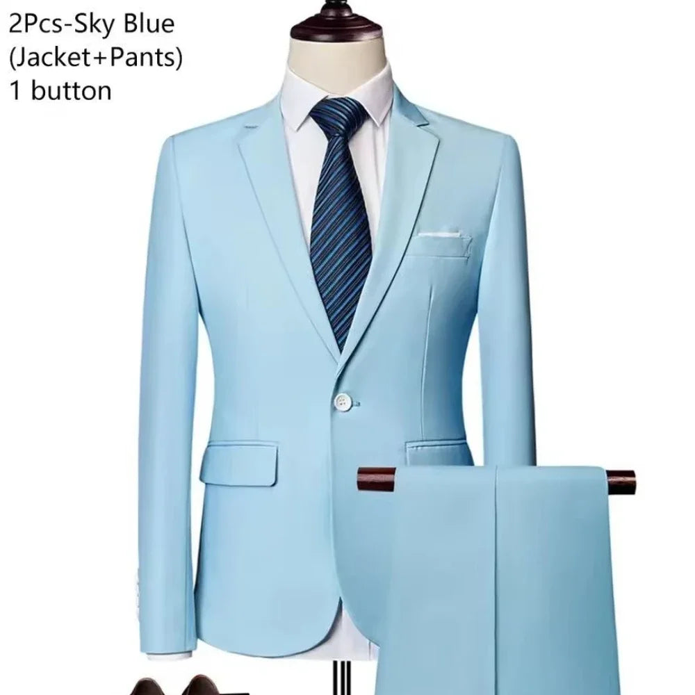 Costume Élégant pour Homme – ZHUOLIN (Modèle 0668)