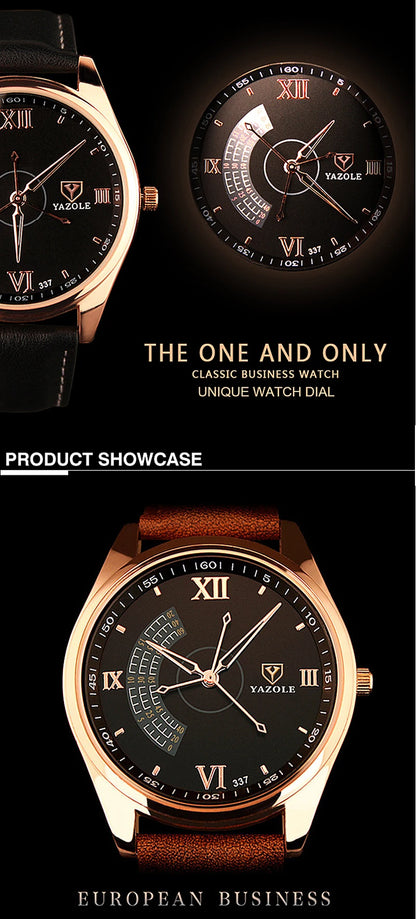YAZOLE Quartz Watch Men Top Brand Luxury Watches Clock Wrist Watch Quartz-Watch Hodinky Relogio Masculino erkek kol saati