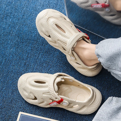 Baotou Slippers for Men and Women 2025 New Summer Outdoor Wear Non-Slip Anti-Odor Sports Beach Dual-Use Sandals and Slippers