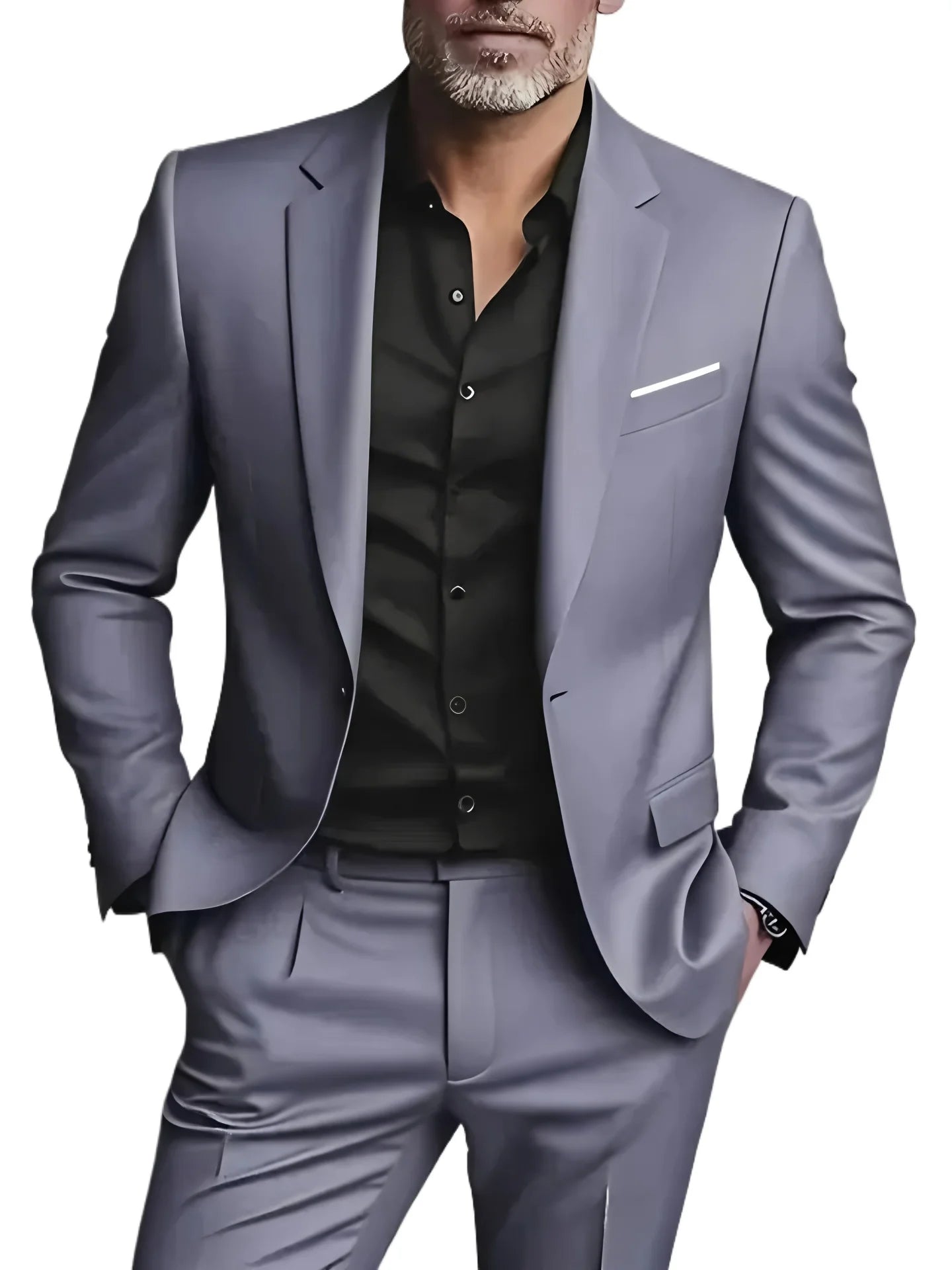 2 Pieces Extra Large Size Suits For Men Wedding Groom Tuxedos Prom Sets Business Male Blazer Trajes De Hombre