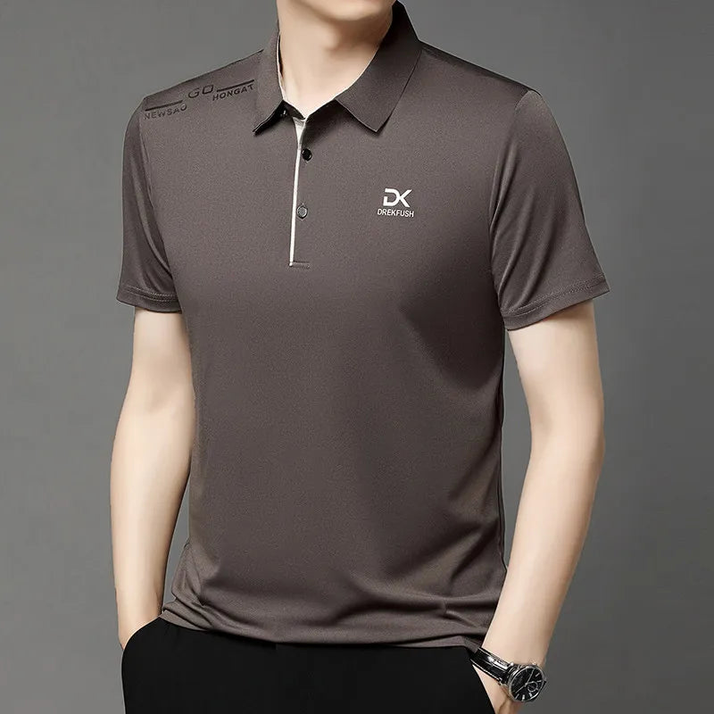 Polo Décontracté pour Homme – Élégance Estivale &amp; Confort Anti-Plis