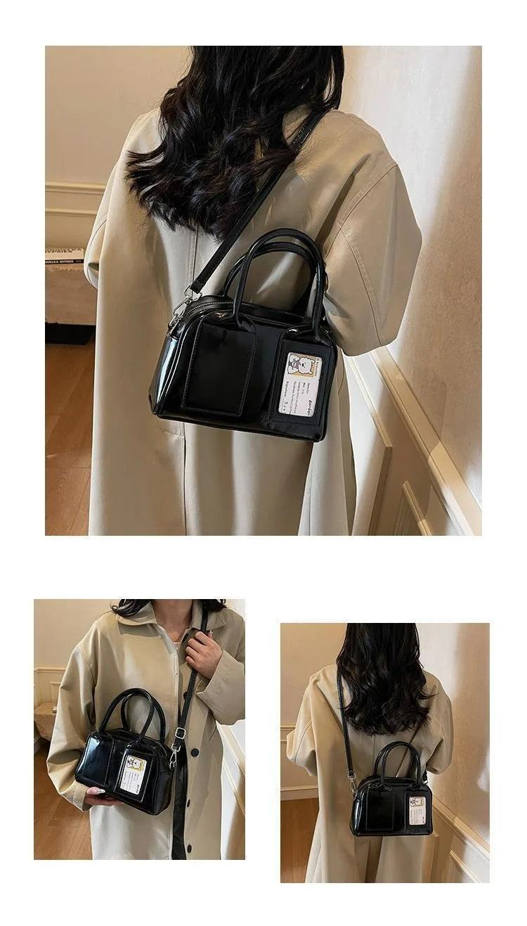 New Y2K Harajuku Shoulder Bag Women Korean Transparent Ita Bag Crossbody Bag Female Japanese Designer Trend Handbag Purse