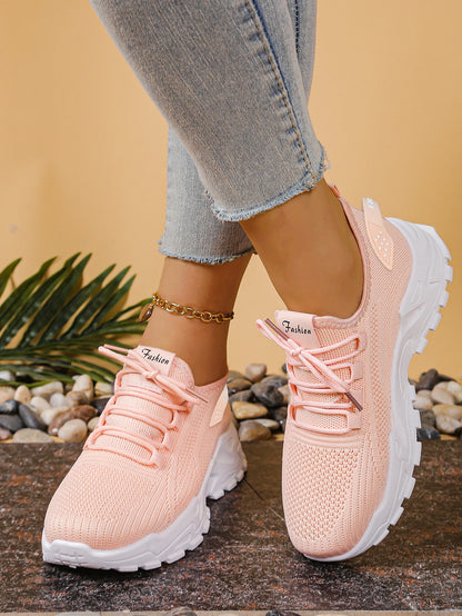 Sneakers Compensées Femme SA006 – Style Urbain, Confort &amp; Hauteur