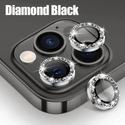 3Pcs Metal Lens Protector Glass for IPhone 16 13 12 11 14 15 Pro Max Mini Back Camera Lens Protection for IPhone 14 15 16 Plus