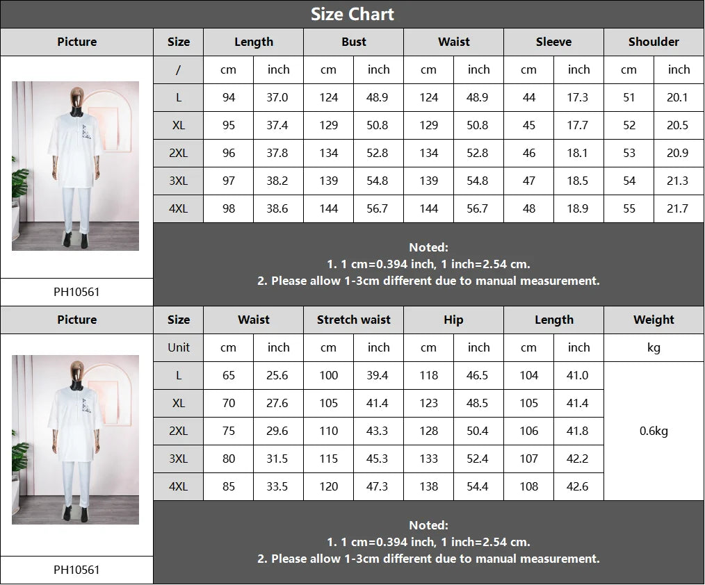 New African Traditional Clothes For Business Men Embroidery Dashiki Robe Shirt and Pants Sets 2 PCS Outfits Wedding Party 2025