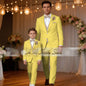 Costume de Mariage &amp; Banquet – Coupe Droite, Élégance Printemps-Automne (Origine France)