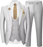 Costume de Mariage "Smart Casual" WSMDA – Simple Boutonnage, Coton &amp; Polyester Premium