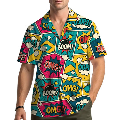 Back To The 90s Hawaiian Shirt Men Women Youth, Retro Neon 80s Cassette Sneaker Aloha Shirt Vintage Party Shirt Button Up