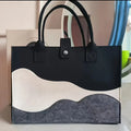 1PC Fashion Striped Canvas Women's Tote Bag-multifunctional Commuter Handbag Shoulder Crossbody Bag Shopping storage bag