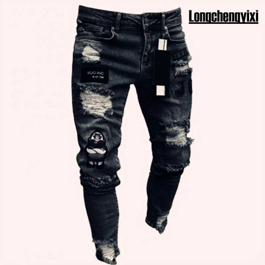 Premium Denim Pencil Jeans – Casual Style, Low Rise & Soft Finish