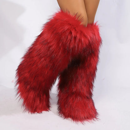 Cuissardes de Neige "Furry Punk" HSFUR – Chaleur Extrême &amp; Style Alternatif