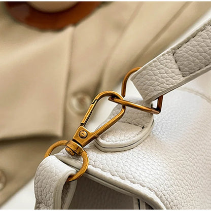 Brand Luxury Trapezoidal Clutch Bag Hardware Lock Design Square Bag Fashion Shoulder Handbag Crossbody Women Evening Clutches