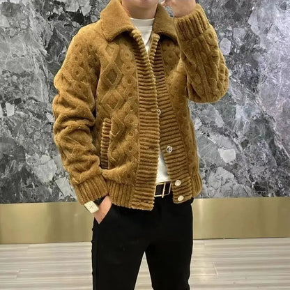 Veste Décontractée pour Homme – Confort &amp; Chaleur Automne-Hiver (Wulend)