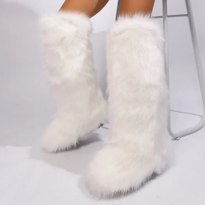 Cuissardes de Neige "Furry Punk" HSFUR – Chaleur Extrême &amp; Style Alternatif