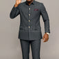 Costume Homme Slim Fit LAIDITYA – Simple Boutonnage, Style Smart Casual &amp; Sur-Mesure Artisanal