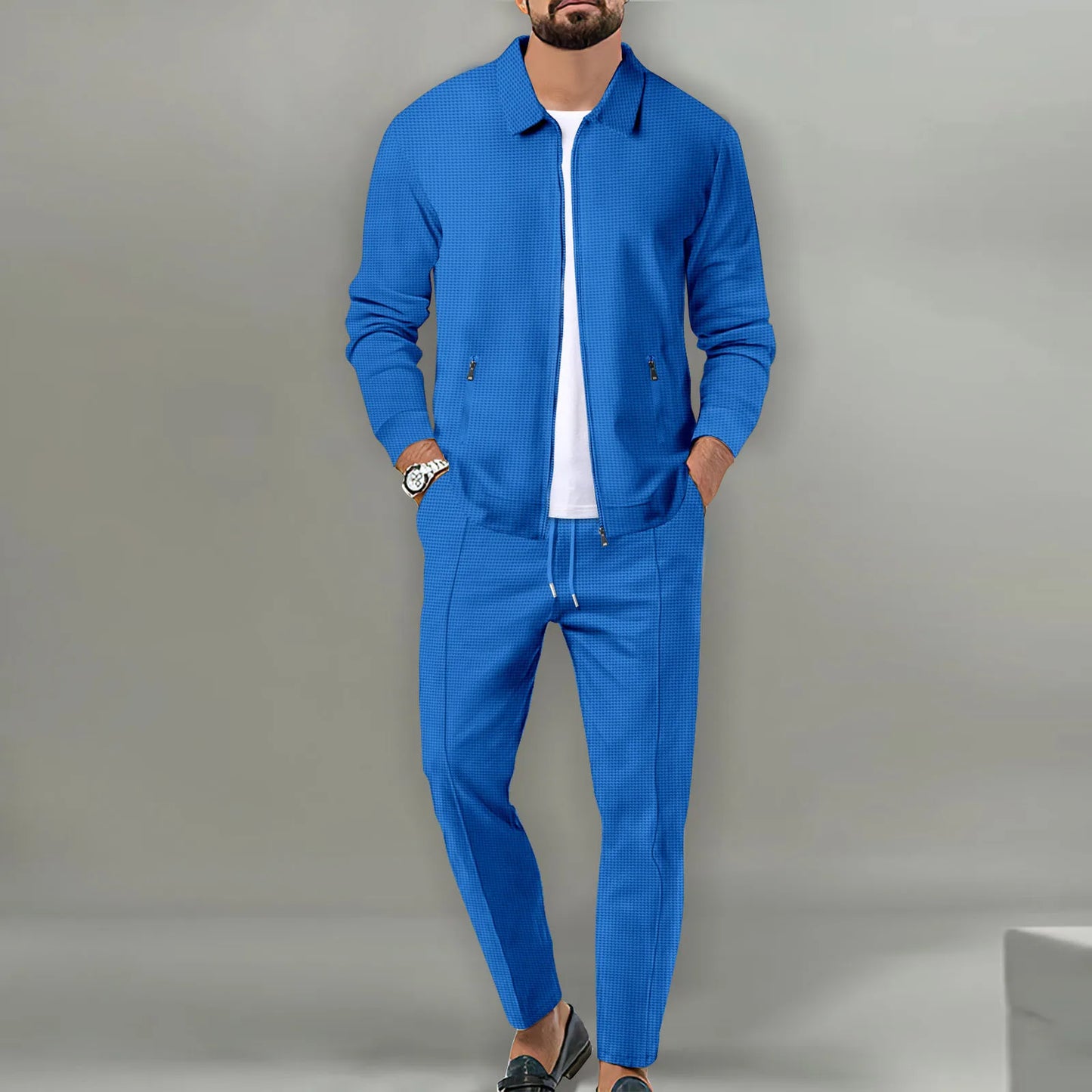 Ensemble Sportif – Style Urbain &amp; Confort Quotidien (Printemps-Automne)