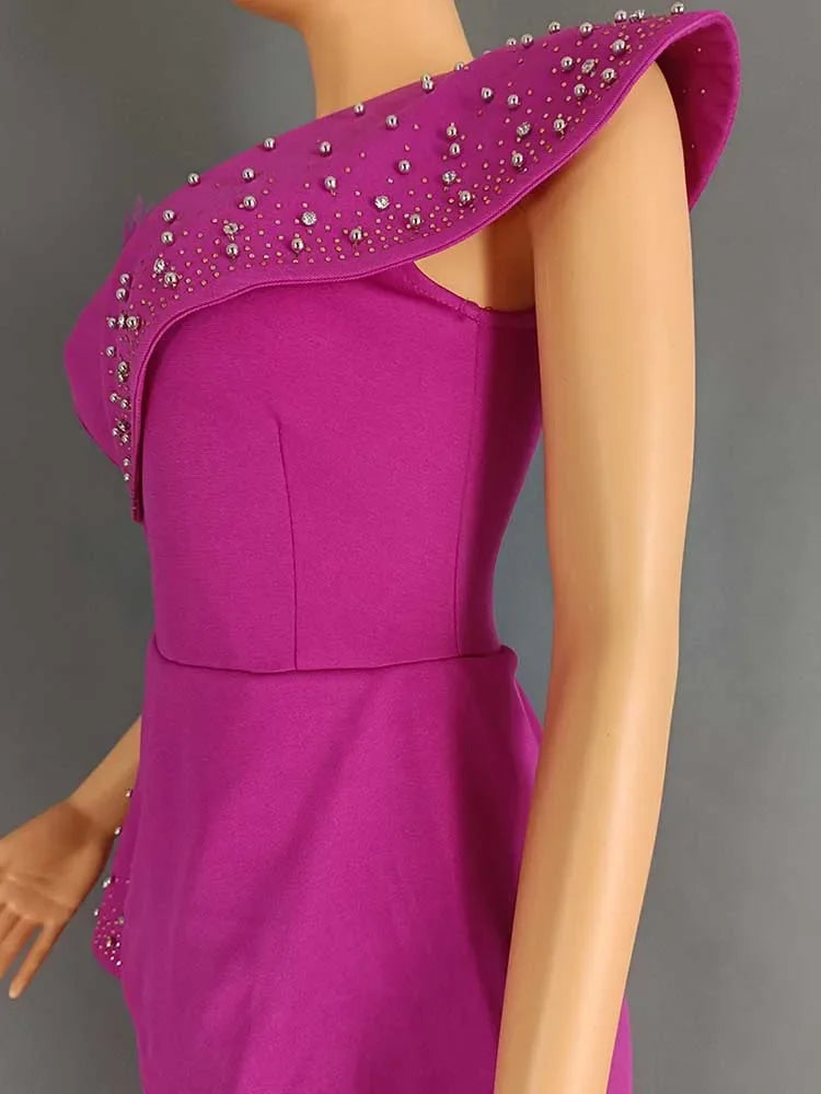 Combinaison Bustier Slim à Rivets – Édition Spéciale "Birthday &amp; Event"
