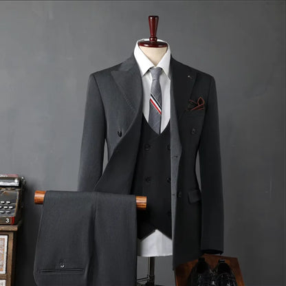 Costume Formel SOLVEDRESS – Élégance Classique Quatre Saisons