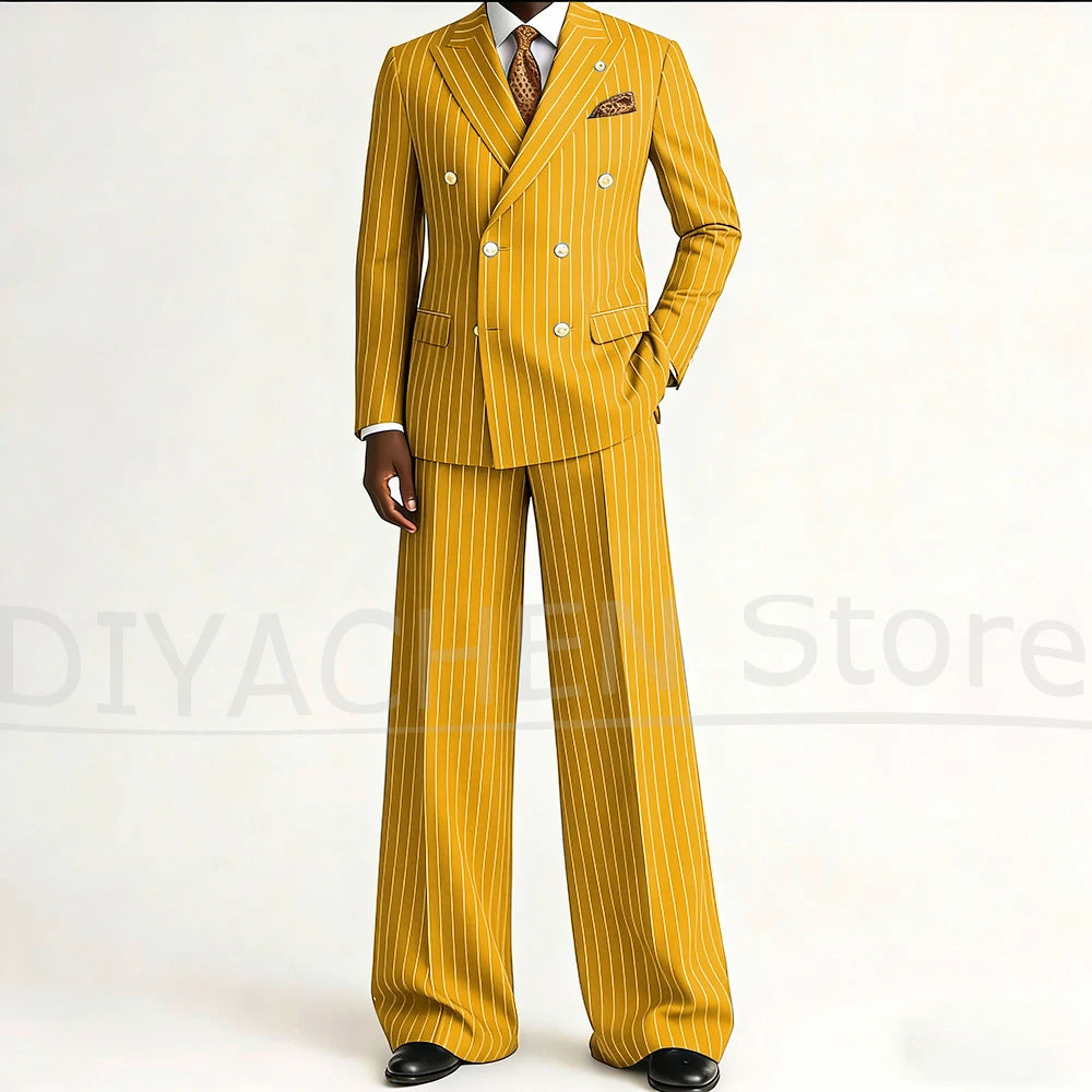 Ensemble Costume de Cérémonie Double Boutonnage – LAIDITYA
