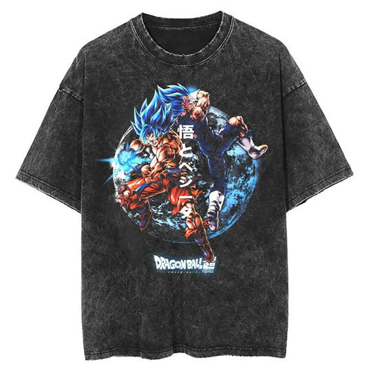 Dragon Ball Hip-Hop Tank Top – Streetwear Style, Cotton Knit & Four Seasons Comfort