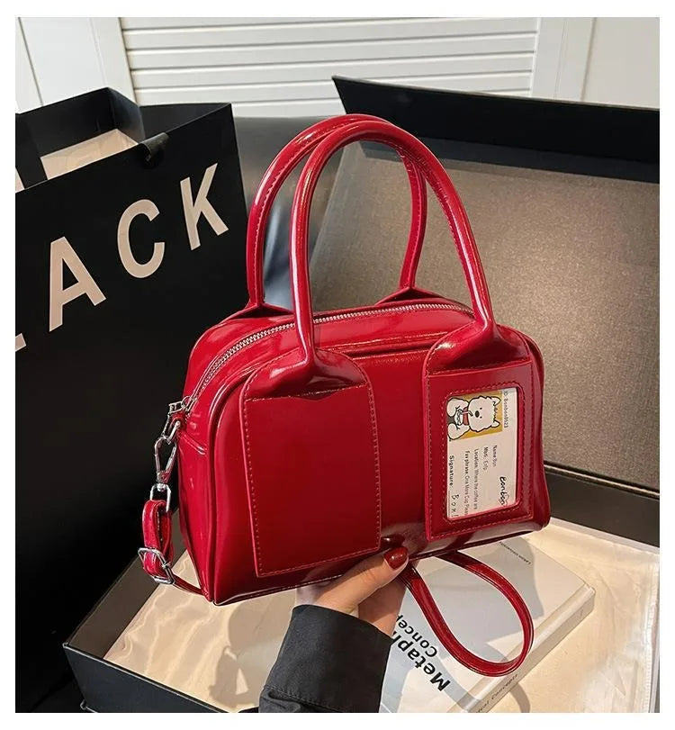 New Y2K Harajuku Shoulder Bag Women Korean Transparent Ita Bag Crossbody Bag Female Japanese Designer Trend Handbag Purse