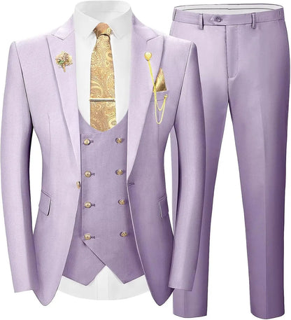 Costume de Mariage "Smart Casual" WSMDA – Simple Boutonnage, Coton &amp; Polyester Premium
