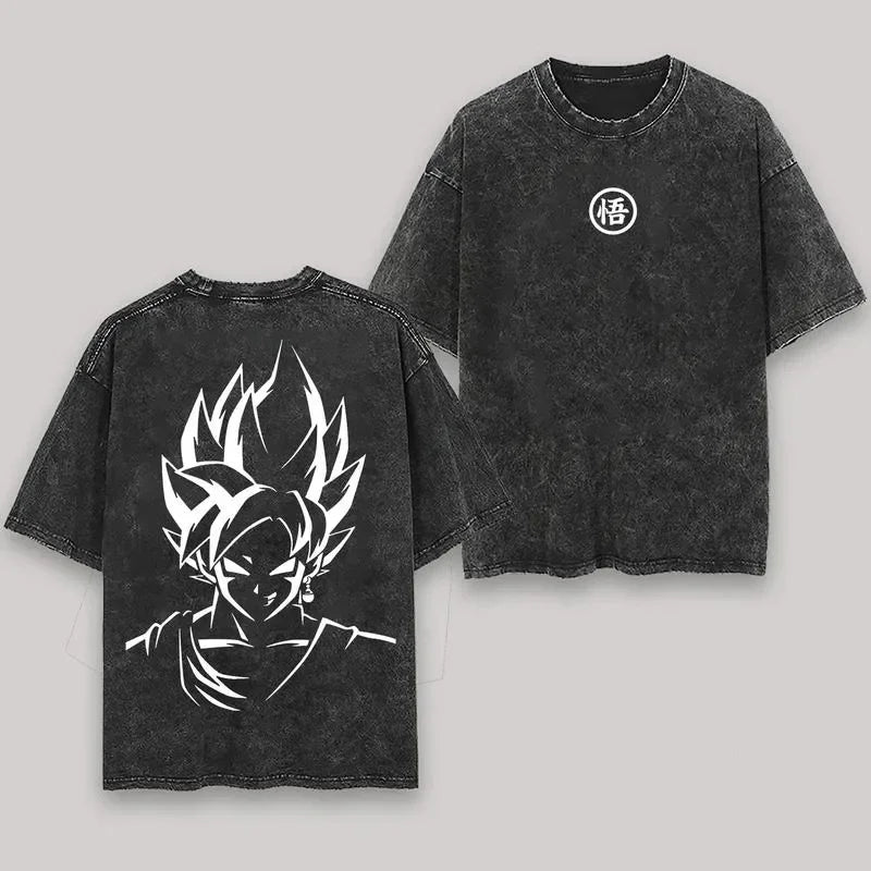 Débardeur Hip-Hop DRAGON BALL – Style Streetwear, Maille Coton &amp; Confort Four Seasons