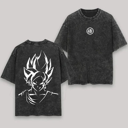 Débardeur Hip-Hop DRAGON BALL – Style Streetwear, Maille Coton &amp; Confort Four Seasons