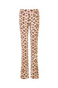 slim fit shoulder floral print bright line design slim fit hooded zipper short jacket pants for women