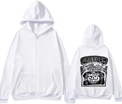 Fashion streetwear Y2K for Men and Women Zipped Hoodie Cry of Fear Simon's hooded Jacket Hip-hop Men's Casual Hooded Sweatshirt