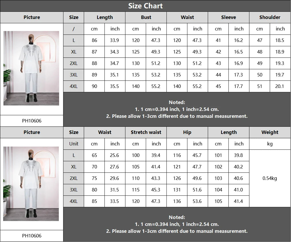 New African Traditional Clothes For Business Men Embroidery Dashiki Robe Shirt and Pants Sets 2 PCS Outfits Wedding Party 2025