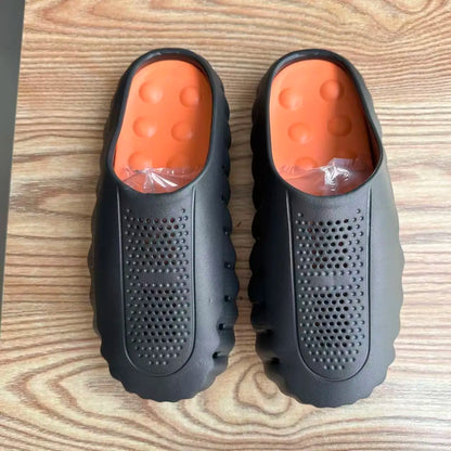 Men's Slippers Non-Slip Slides Fashion Massage Slippers Comfortable Women Slides Summer Sandals Outdoor Indoor Shoes Big Size