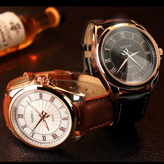 YAZOLE Quartz Watch Men Top Brand Luxury Watches Clock Wrist Watch Quartz-Watch Hodinky Relogio Masculino erkek kol saati
