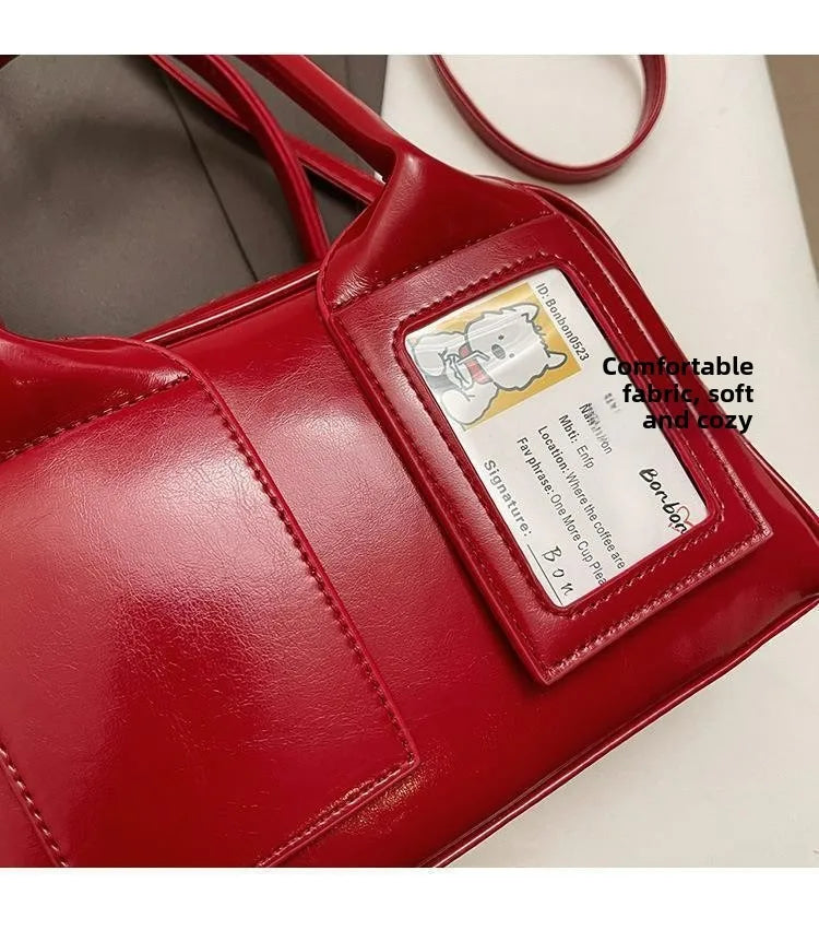 New Y2K Harajuku Shoulder Bag Women Korean Transparent Ita Bag Crossbody Bag Female Japanese Designer Trend Handbag Purse