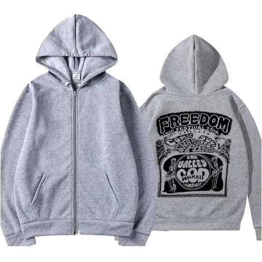 Fashion streetwear Y2K for Men and Women Zipped Hoodie Cry of Fear Simon's hooded Jacket Hip-hop Men's Casual Hooded Sweatshirt