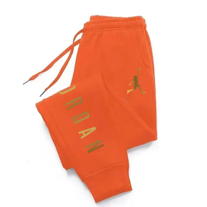 25 Autumn/Winter Trendy Letter Print Harajuku Versatile Daily Outdoor Running Fitness Casual Loose Comfortable Men Sports Pants